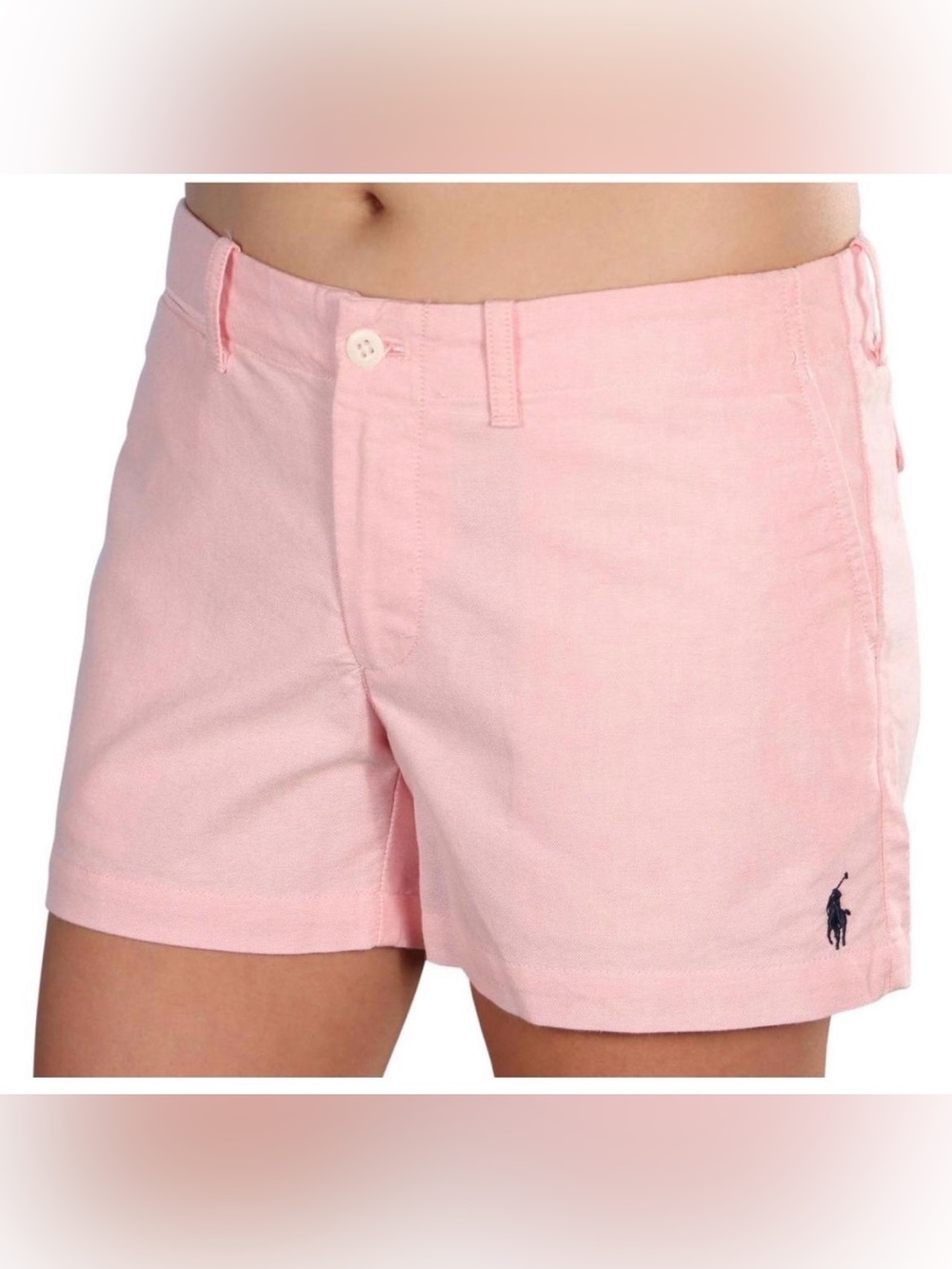 Ralph Lauren Pink Oxford Cotton Chino Pink Classic Cotton size 4